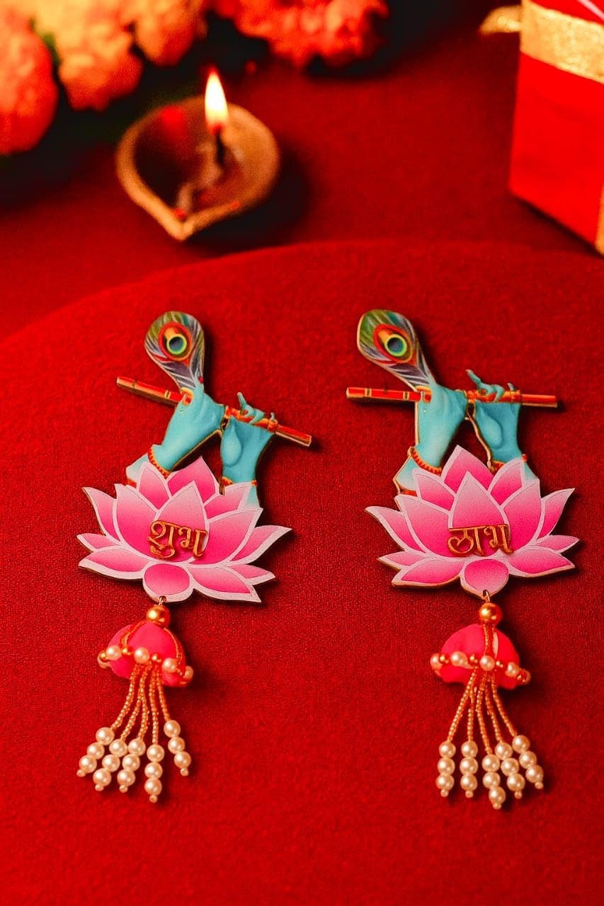 Floral Hangings for Decoration/Floral Wall Hanging Mandir Decorations Items || Background