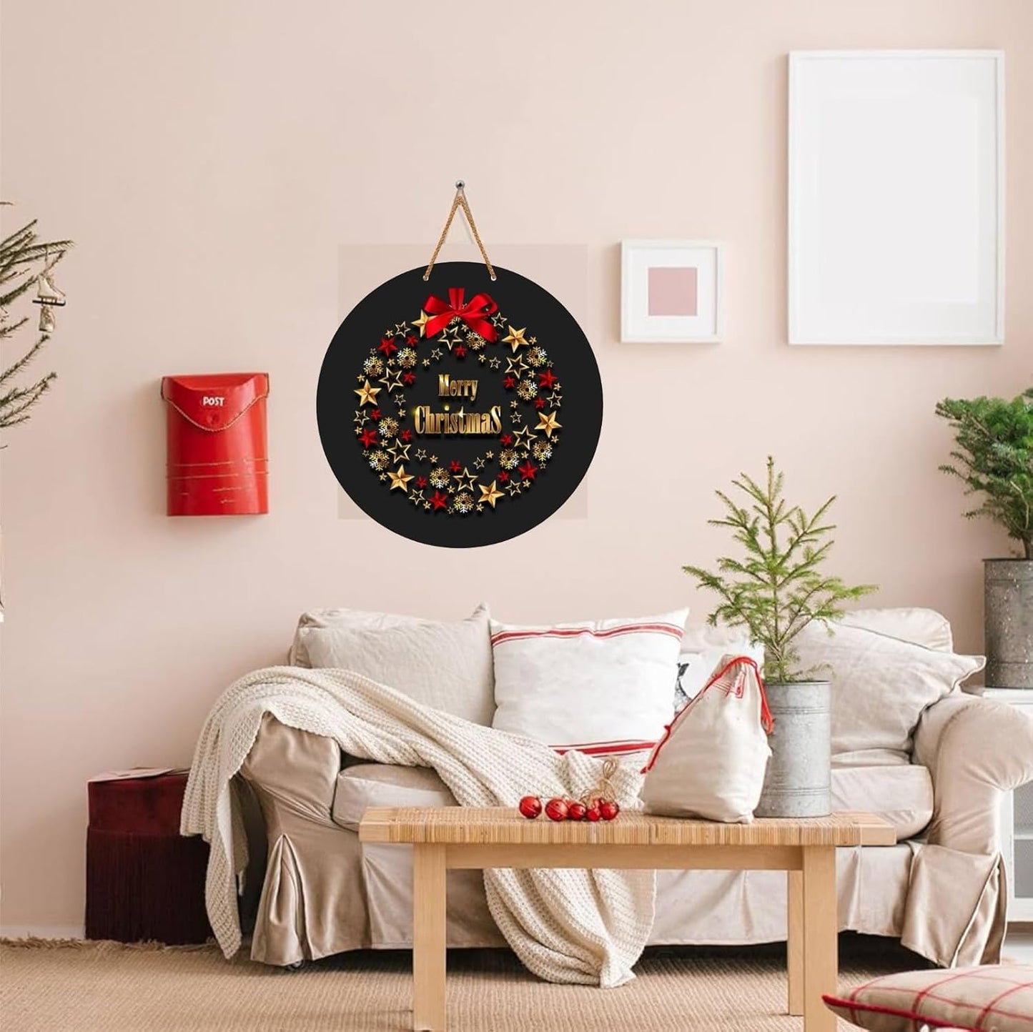 merry christmas Wall hanging/ Door hanging - christmas decorations items